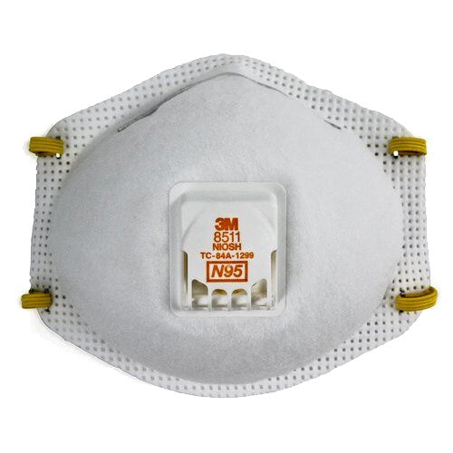 RESPIRADOR MASCARILLA PARA PARTICULAS 3M 8511 (N95) 70071677259