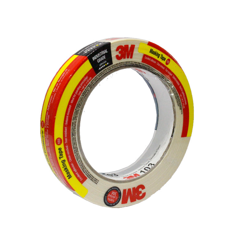 CINTA PARA CUBRIR (MASKING) 18mm X 50m (3/4) 3M 101 HB004682116