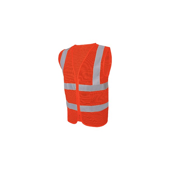 CHALECO DE MALLA NARANJA JYRSA SR-1139ANCR /ECO-1139ANCR