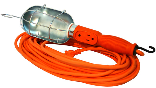 EXTENSION ELECTRICA DE TALLER CON CANASTILLA METALICA 8mts ARGOS 9720065