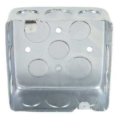 CAJA CUADRADA 8" GALVANIZADA ITSA JVD291-C