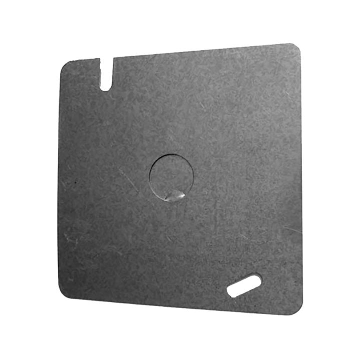 TAPA PARA CAJA CUADRADA 4" GALVANIZADA JVD282