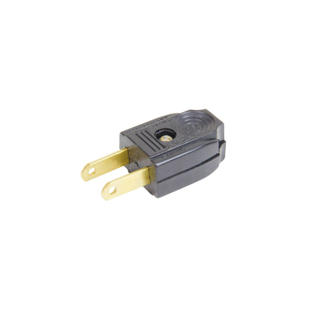 CLAVIJA TIPO PLANCHA 2P X 15A 127V BAQUELITA IUSA 415N 310777