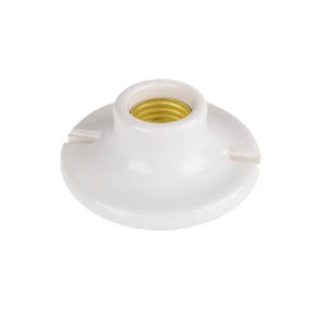 PORTALAMPARA (ROCETA) PORCELANA 4" IUSA P-134/ 310732