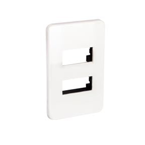 PLACA 2 MODULOS BLANCO TRADIZIONE IUSA AE657