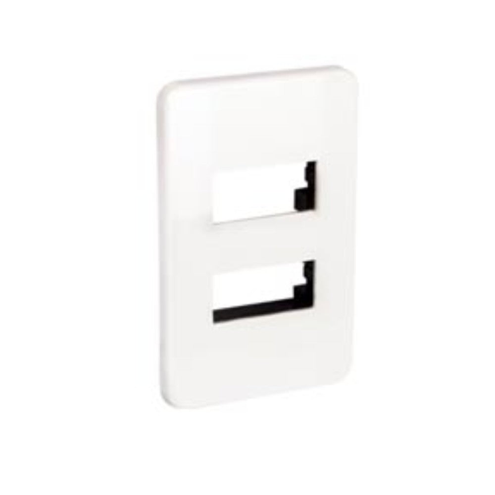 PLACA 2 MODULOS BLANCO TRADIZIONE IUSA AE657