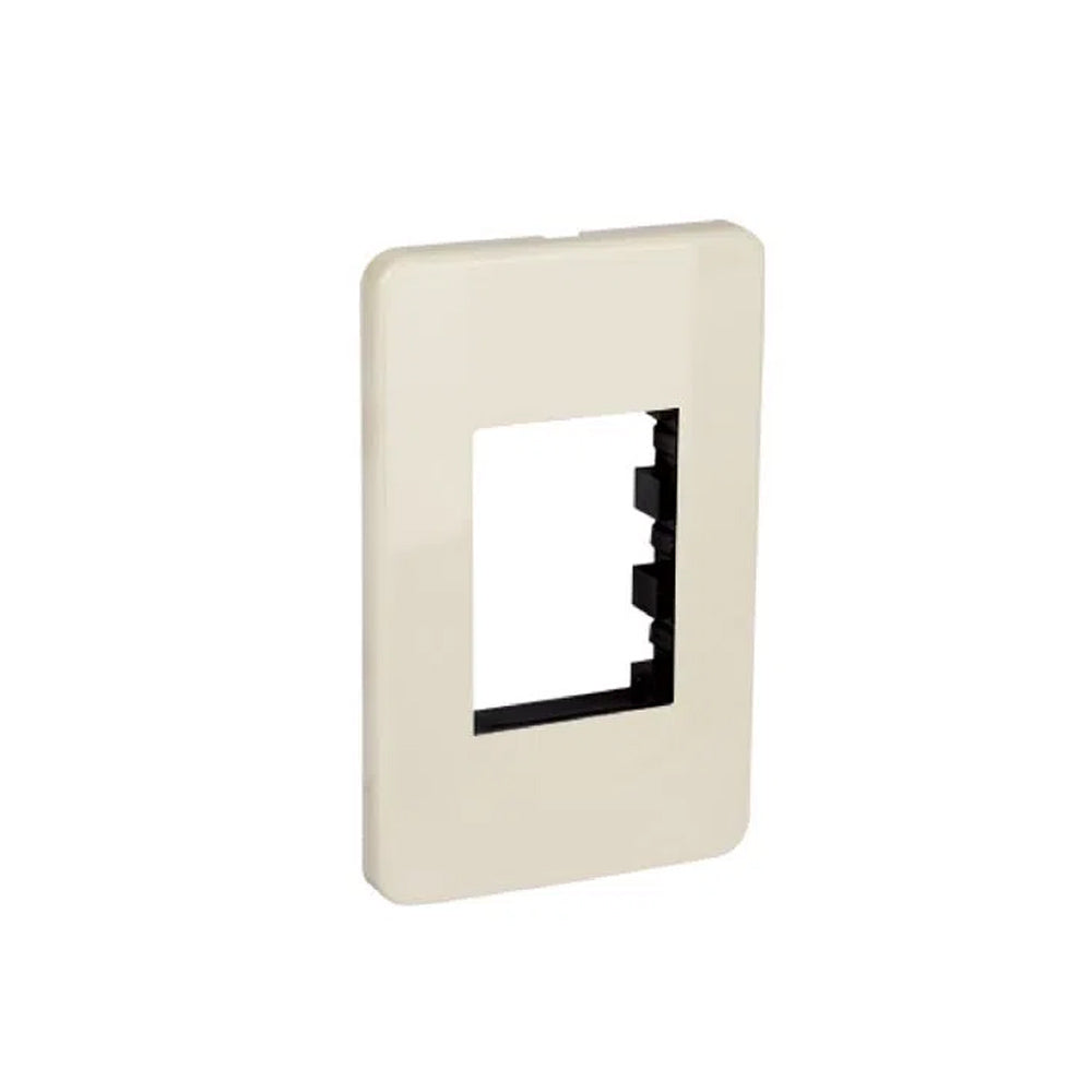 PLACA 3 MODULOS MARFIL TRADIZIONE IUSA AE658