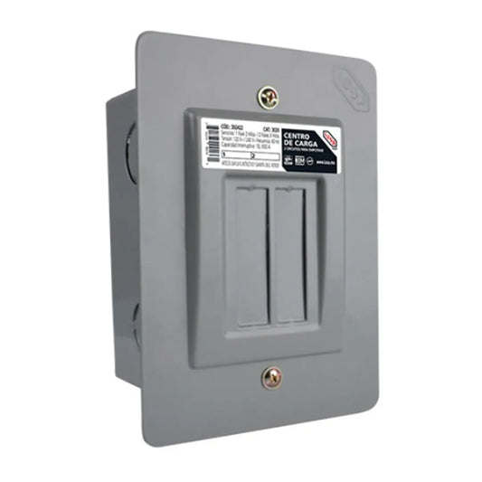 CENTRO DE CARGA 2 UNIDADES 50amp EMPOTRAR IUSA 217941
