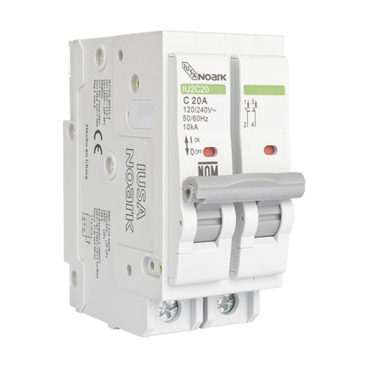 INTERRUPTOR TERMOMAGNETICO (PASTILLA) 2 X 20 A IUSA 616643