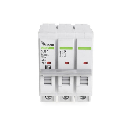 INTERRUPTOR TERMOMAGNETICO (PASTILLA) 3 X 30 A IUSA 616651