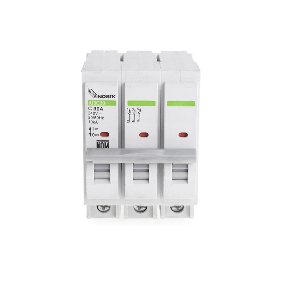 INTERRUPTOR TERMOMAGNETICO (PASTILLA) 3 X 30 A IUSA 616651