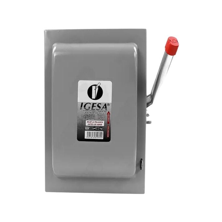 INTERRUPTOR DE SEGURIDAD 2 X 60 (CAJA PARA FUSIBLES) IGESA IN2060