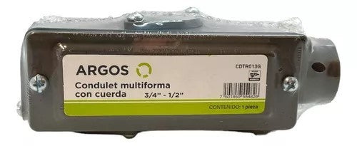 ELECTROREGISTRO "MULTIFORMA" NO METALICO (3/4" - 1/2") ARGOS CDTR013G
