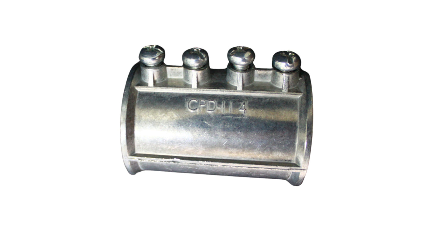 COPLE CONDUIT GALVANIZADO PARED DELGADA 1-1/4" (31.8mm) CON TORNILLO CPD114/9570600