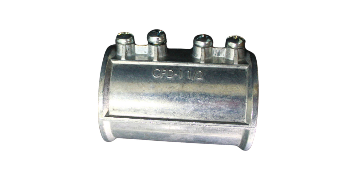 COPLE CONDUIT GALVANIZADO PARED DELGADA 1-1/2" (38.1mm) CON TORNILLO CPD112/9570650