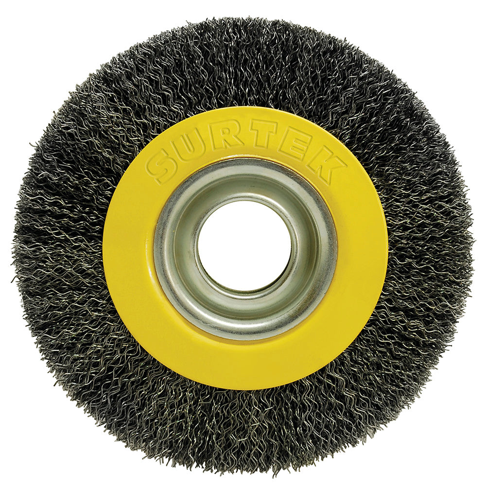 CARDA COPA ONDULADA ESMERIL (DELGADO) 6" X 13/16" SURTEK 123221/C542