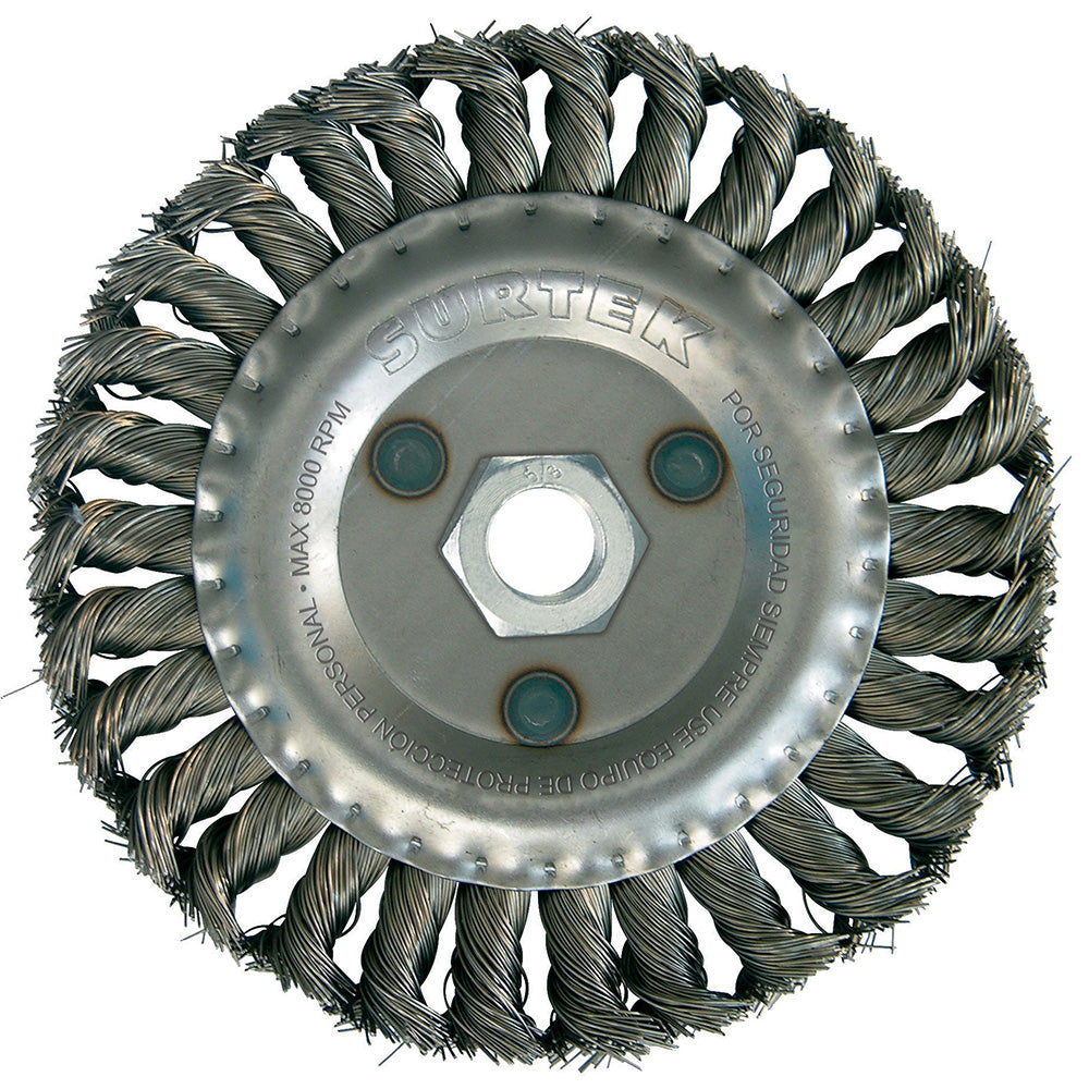 CARDA CIRCULAR TRENZADA 6" X 0.51 R5/8-11 SURTEK 123225