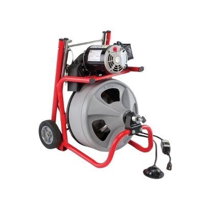 MAQUINA DESTAPACANO 380W DESAGUES DE 1-1/2 - 4" CABLE 3/8 MOD K400 C-31 IW CAT 26993