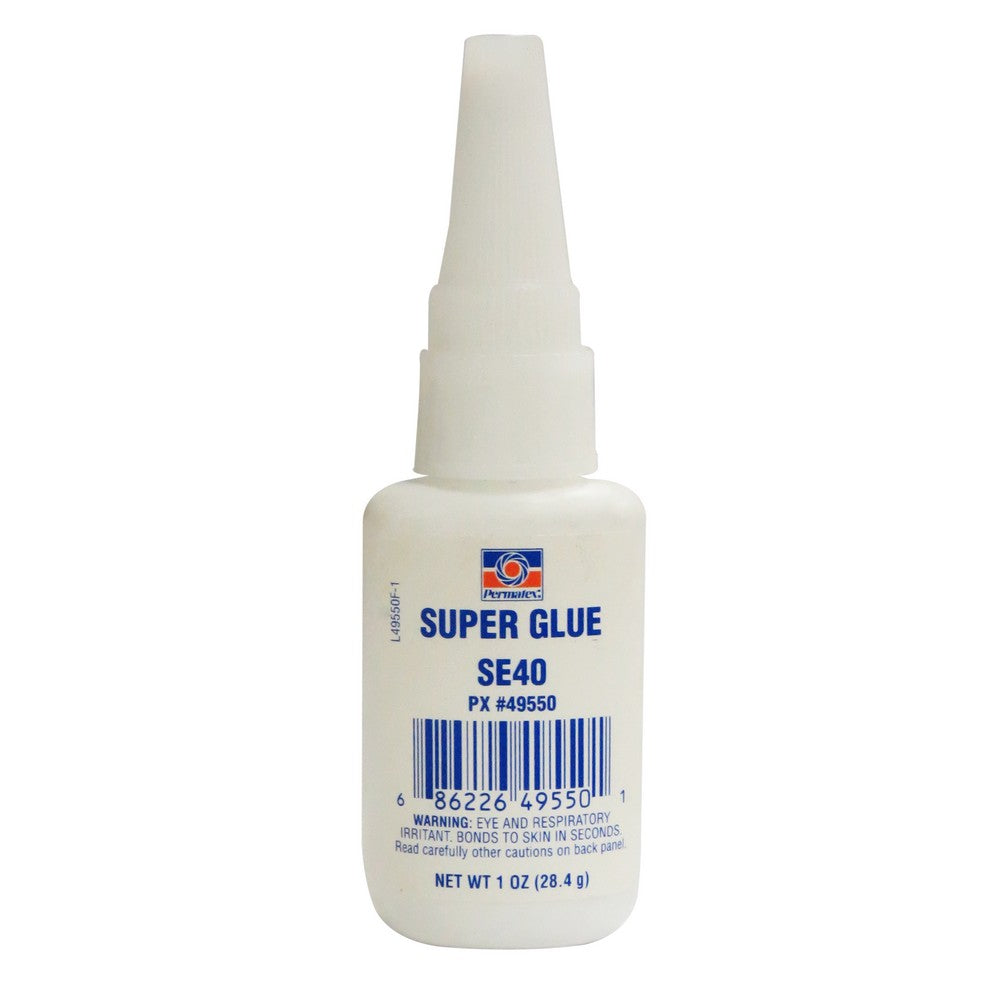 ADHESIVO SUPER GLUE INSTANTANEO 1 ONZA PERMATEX 49550