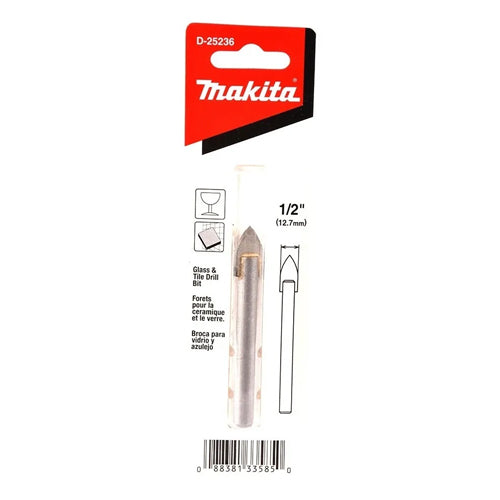 BROCA PARA VIDRIO 1/2"  MAKITA D-78558