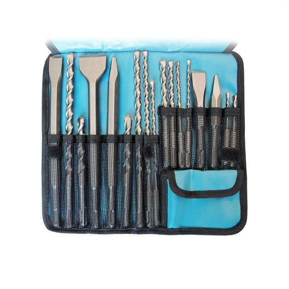 BROCAS (JUEGO 17PZ) SDS PLUS Y CINCELES (17 PIEZAS) MAKITA D-53637