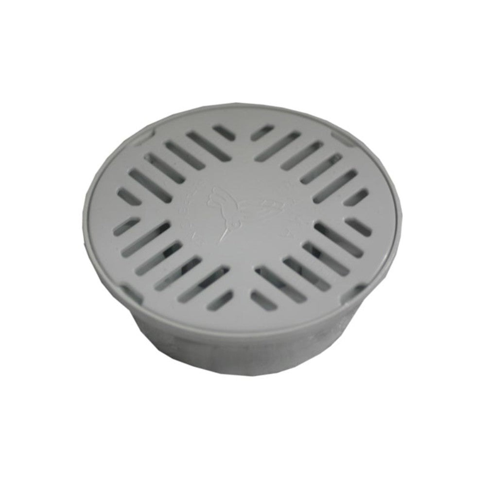 COLADERA REDONDA PARA TUBO SANITARIO 2" Y 4" BLANCA FAMA 9685