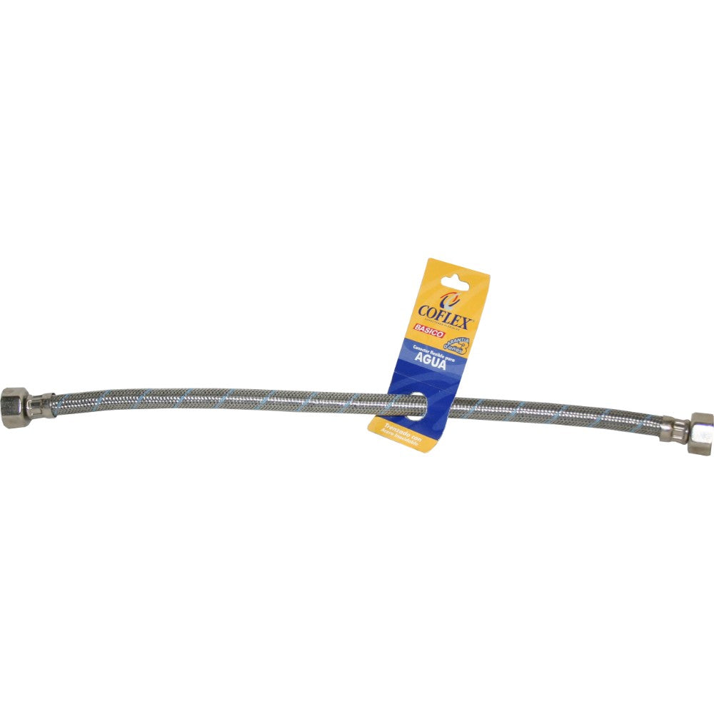 ALIMENTADOR FLEXIBLE FREGADERO 1/2 X 1/2 X 55cm COFLEX LL-A55