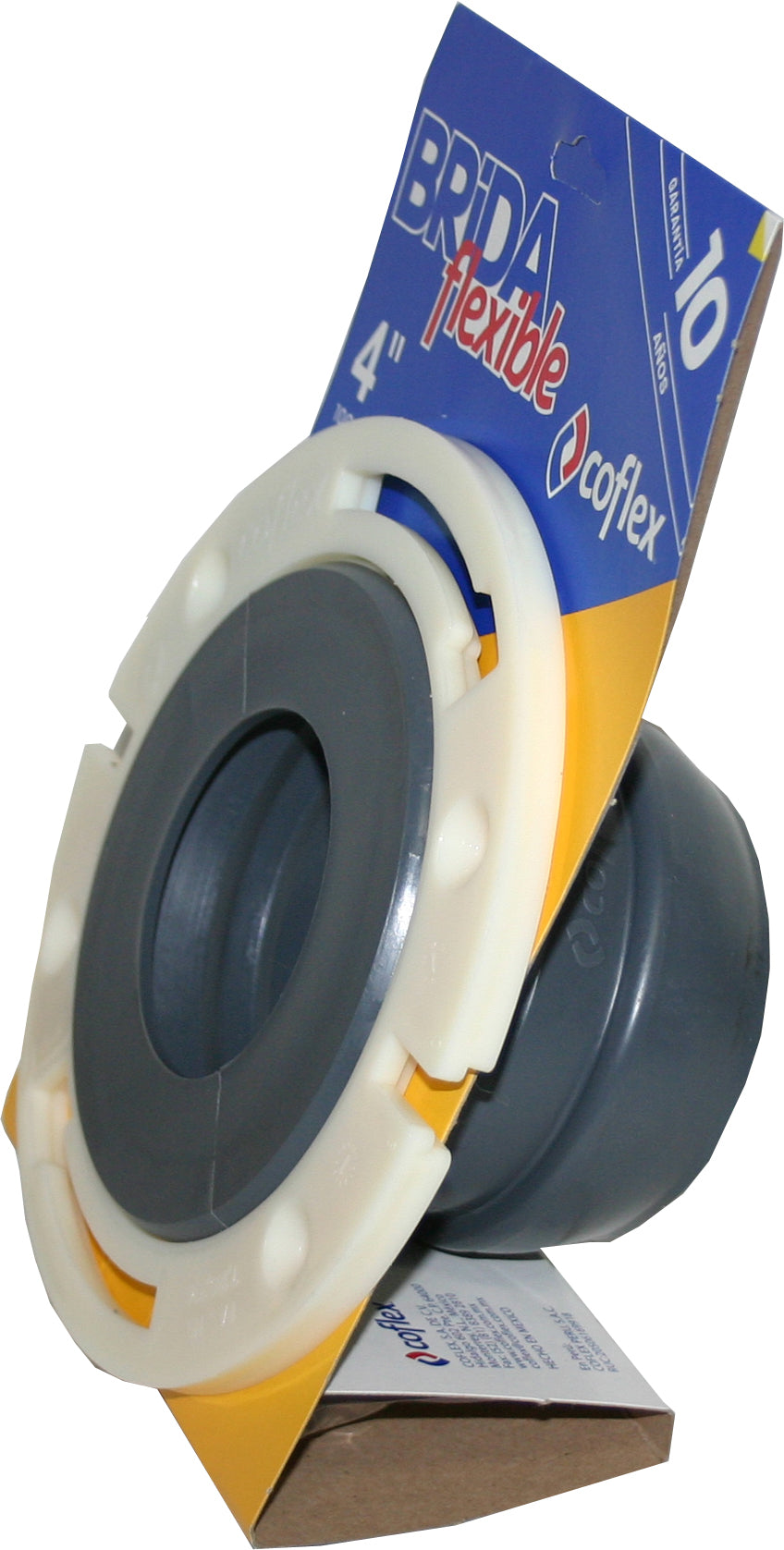 BRIDA FLEXIBLE CORTA 4" PARA WC COFLEX PB-200