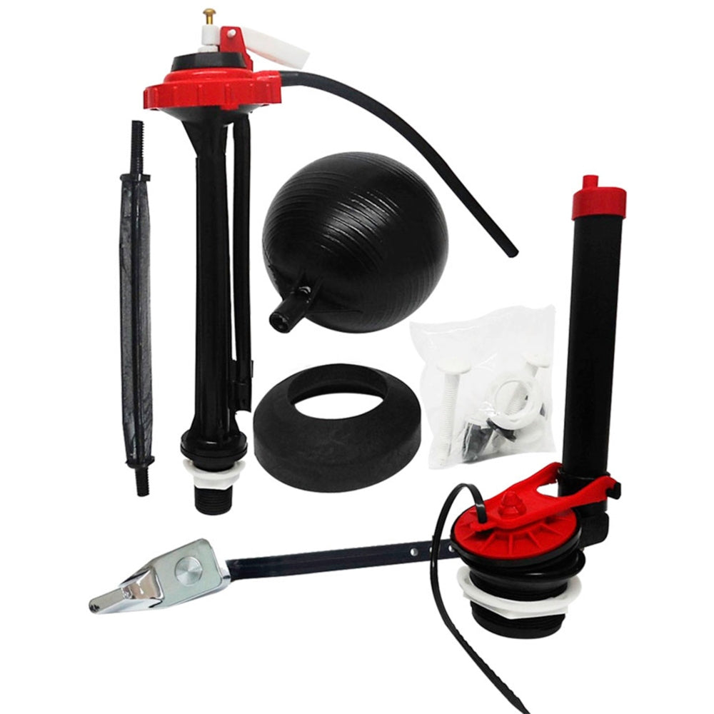 JUEGO DE HERRAJES PARA WC CLASICO (EN BOLSA) FLUIDMASTER 100AK133