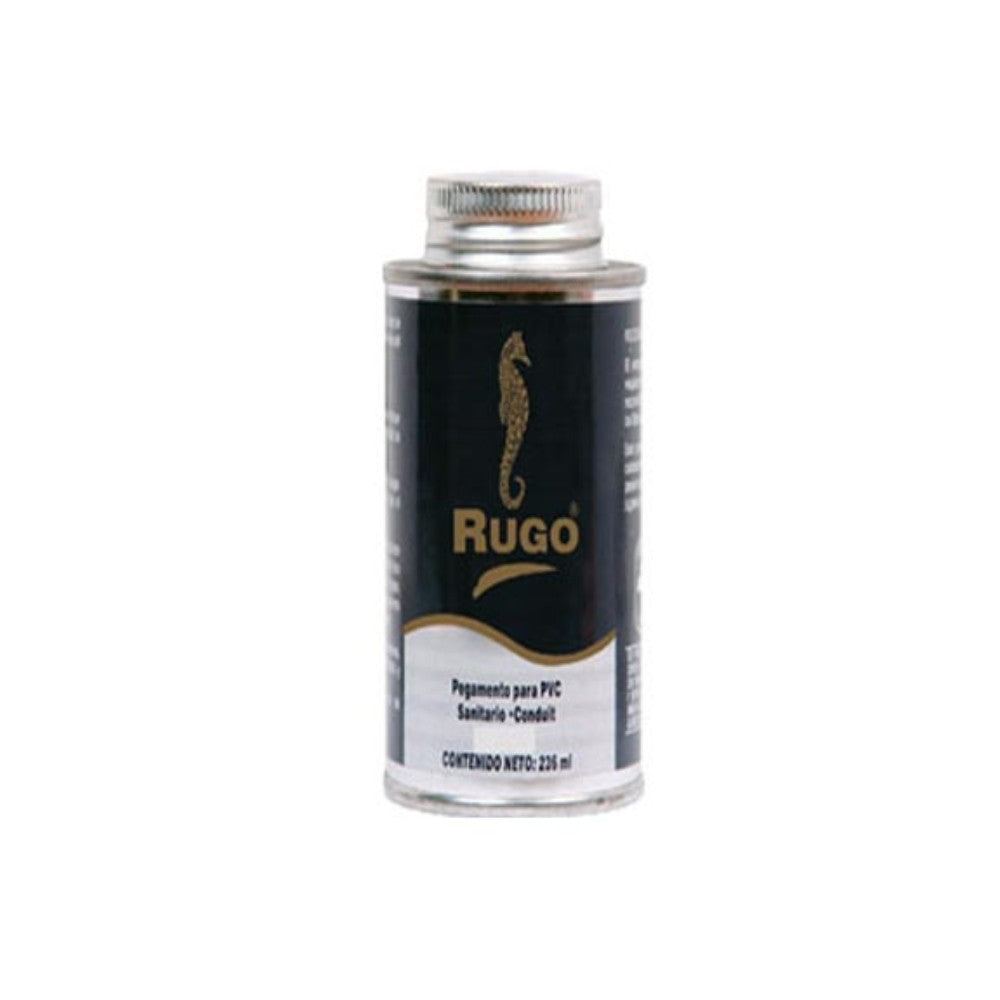 CEMENTO (PEGAMENTO) PARA PVC MCA 125ml CON APLICADOR RUGO R118