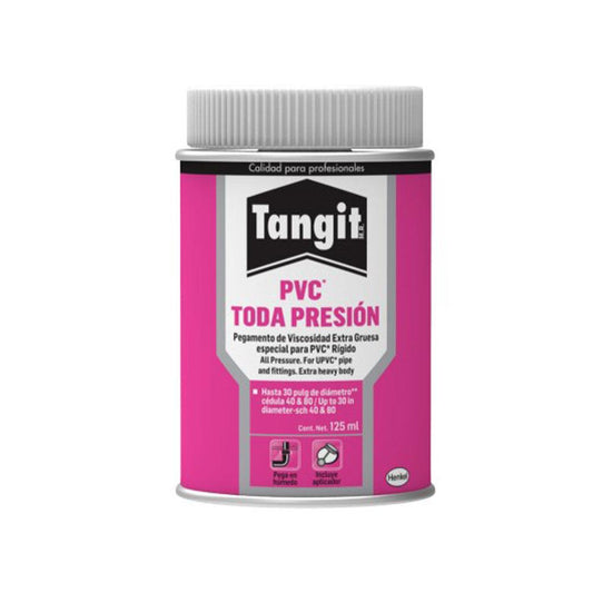 CEMENTO PARA PVC 125ML ALTA PRESION TANGIT