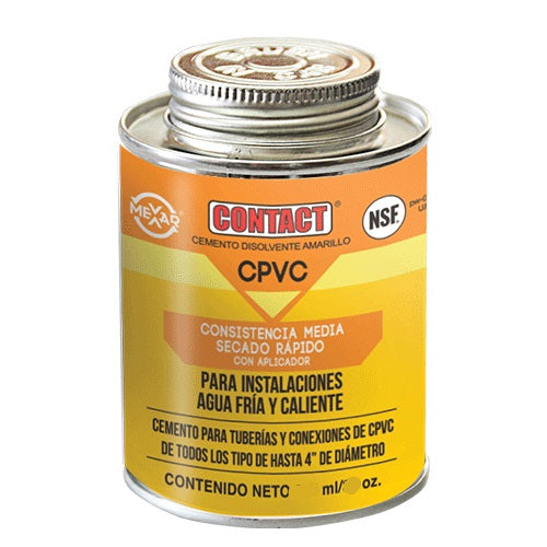 CEMENTO PARA CPVC AMARILLO 120ML CONTACT/ B&K 227 Z-22701 ES66116-22701