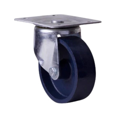 RODAJA INDUSTRIAL 6'' FIERRO PLACA GIRA HI152GFOGA 150kg