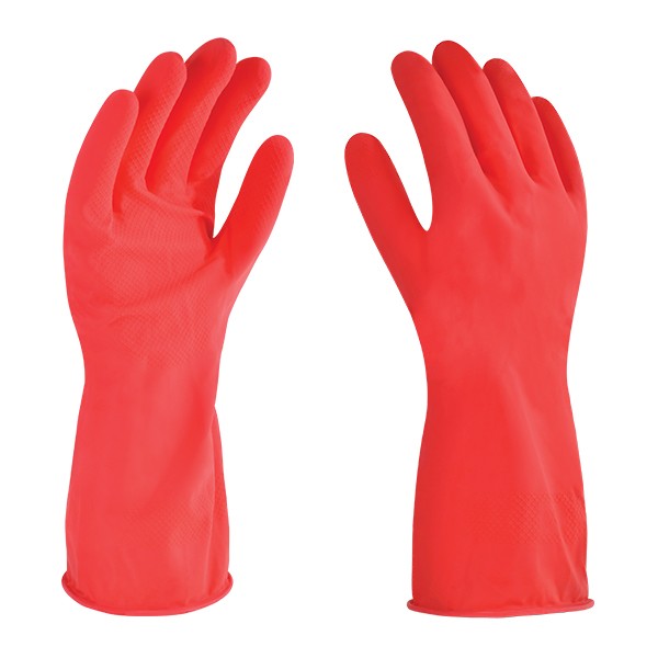 GUANTE ROJO SUAVEX MULTIUSOS TALLA #8 ADEX