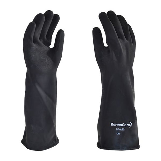 GUANTE CONTRA ACIDO 18" TALLA 9 DERMACARE 56-450-9