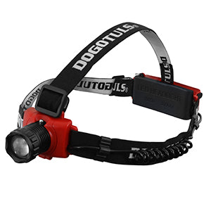 LINTERNA FRONTAL MANOS LIBRES LED 3W RECARGABLE 100 LUMENES (TIPO MINERO) DOGO XH2002
