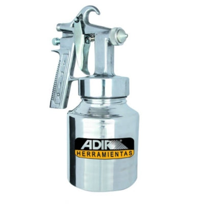 PISTOLA PARA PINTAR BAJA PRESION MAX 45PSI VASO METAL 1L ADIR 650