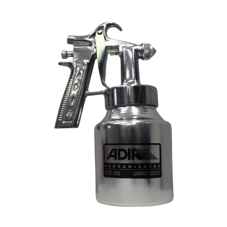PISTOLA PARA PINTAR BAJA PRESION MAX 45PSI VASO METAL 1L ADIR 650