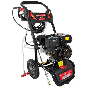 HIDROLAVADORA A GASOLINA CON RUEDAS 2200PSI 6 L/min 6.5HP CICLON CIC-HG207