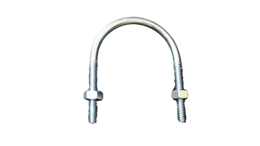 ABRAZADERA TIPO "U" PARA TUBO 1-1/2 TUERCA 1/4 (6.4MM) 9830250