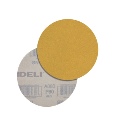 DISCO LIJA VELCRO 5'' GRANO 80 (AMARILLO) A080 07703 G80P 127MM