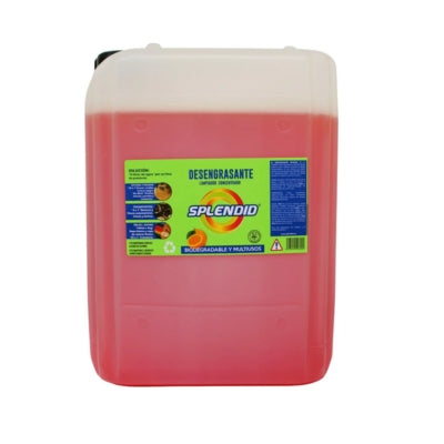 DESENGRASANTE CITRICO BASE AGUA 20LTS SPLENDID QBD-10