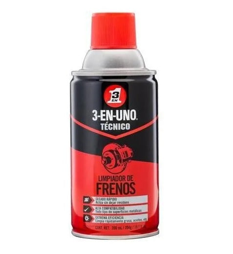 LUBRICANTE DE FRENOS 7oz 3-EN-UNO TU52040