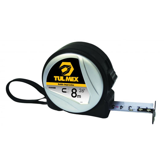 FLEXOMETRO 8mts X 11mm TULMEX 93008M