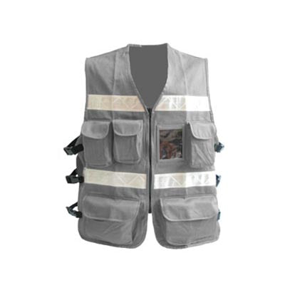 CHALECO VIAL RS VESTS MEZCLILLA/PLATA 1605JLS UNITALLA (TALLA 38 A LA 42)