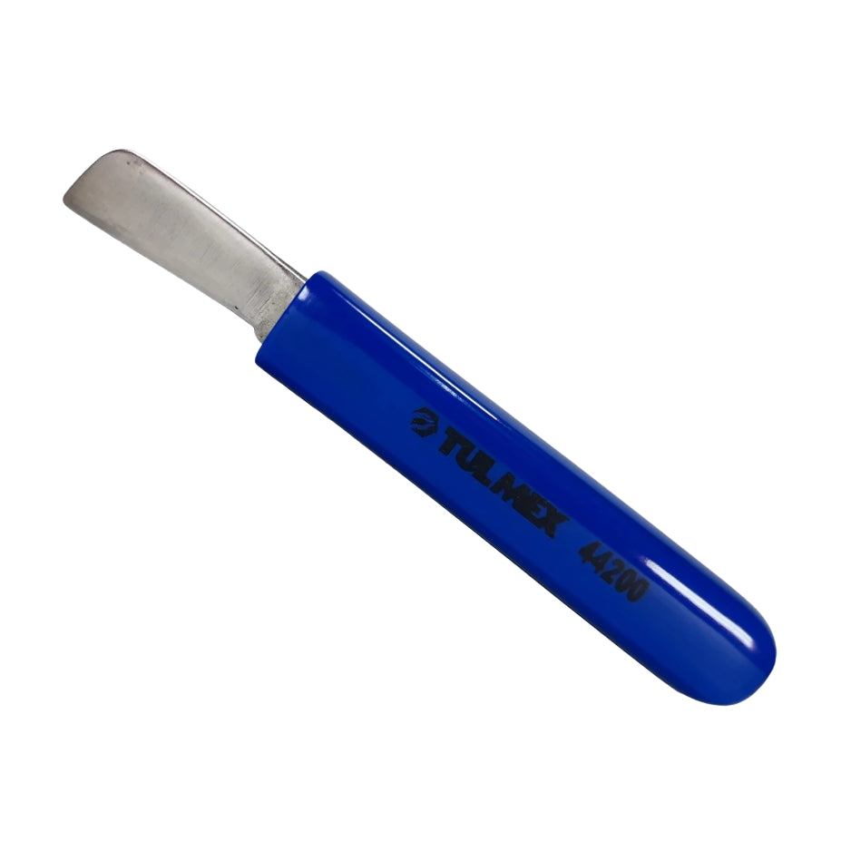 CUCHILLA RECTA 6" MANGO SUAVE SKINPACK TULMEX 44200T