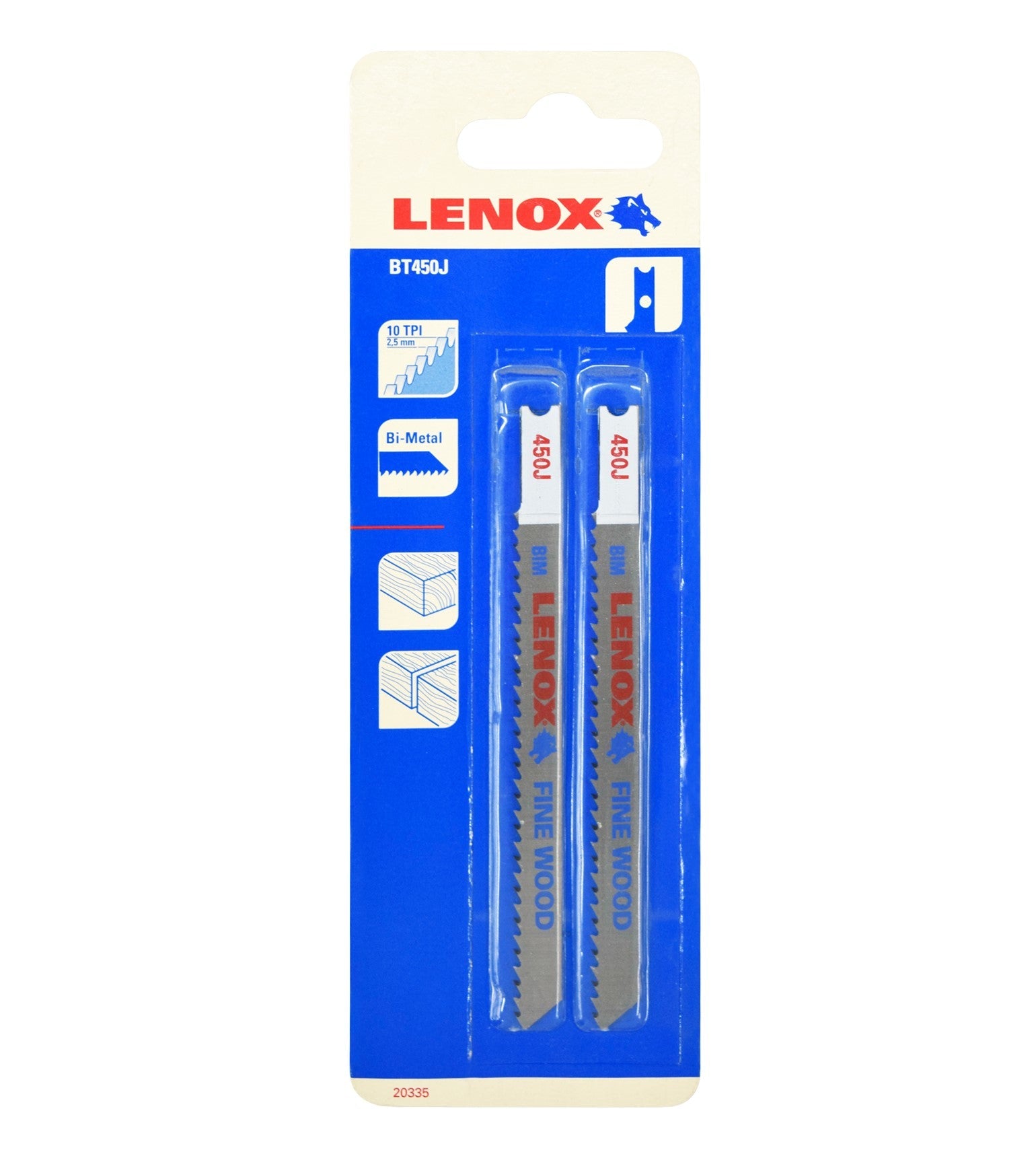 SEGUETA CALADORA MADERA/METAL LENOX 450J A1990963  (ONTINUADA)