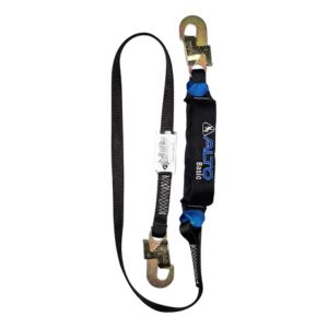 CABLE CONTRA CAIDAS CON AMORTIGUADOR 1.80m (CABLE DE NYLON) ALTO C1-1.80/C1P-1.80