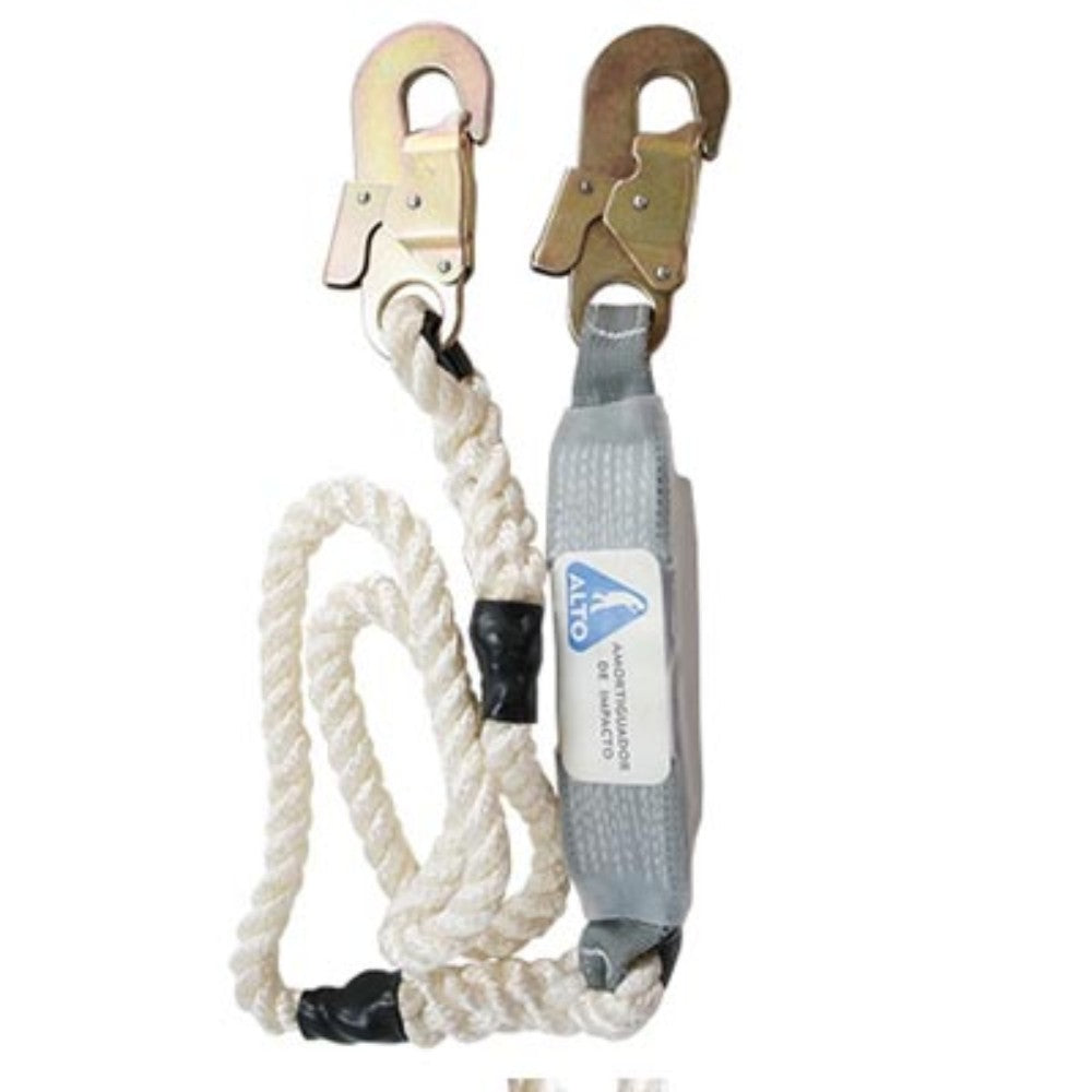 CABLE CONTRA CAIDAS CON AMORTIGUADOR 1.80m (CABLE DE NYLON) ALTO C1-1.80/C1P-1.80