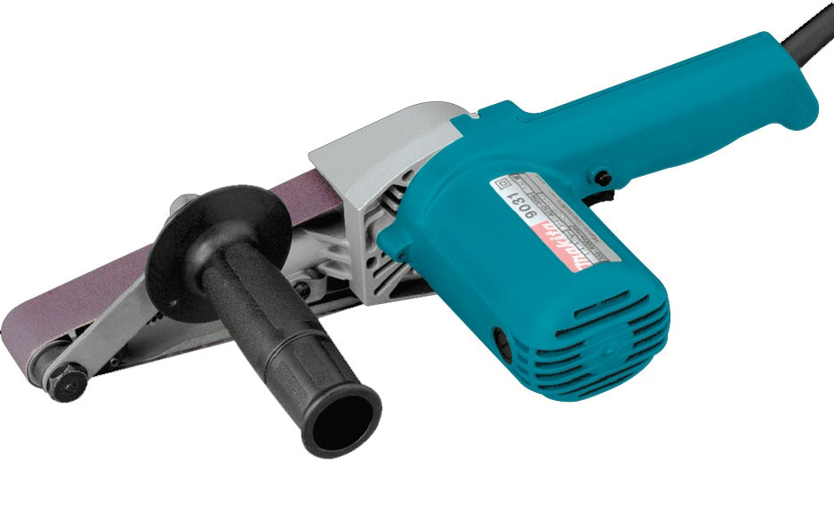 LIJADORA DE BANDA 1-1/8" X 21" 550W 1000Mpm CABLE 2.5mts (2.5kg) MAKITA 9031
